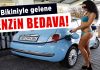 Bikini ile gelene benzin bedava
