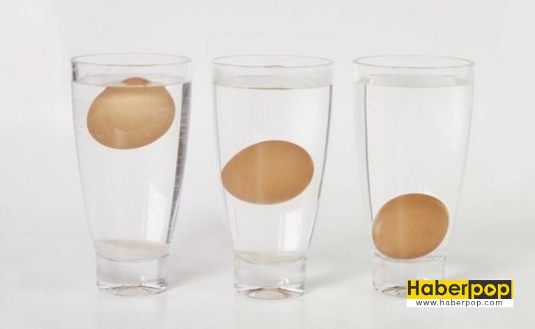 Çürük-ve-bozuk-yumurta-nasıl-anlaşılır-Suyla-yumurta-tazelik-testi-bayat yumurta bardak testi