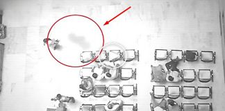 Hayalet görüntülendi: Bekleme salonunda kadını takip etti