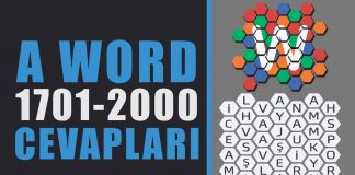 a word 1701-2000 arasi tum cevaplar-bolum sonu-en son seviye kelime korsani-haberpop