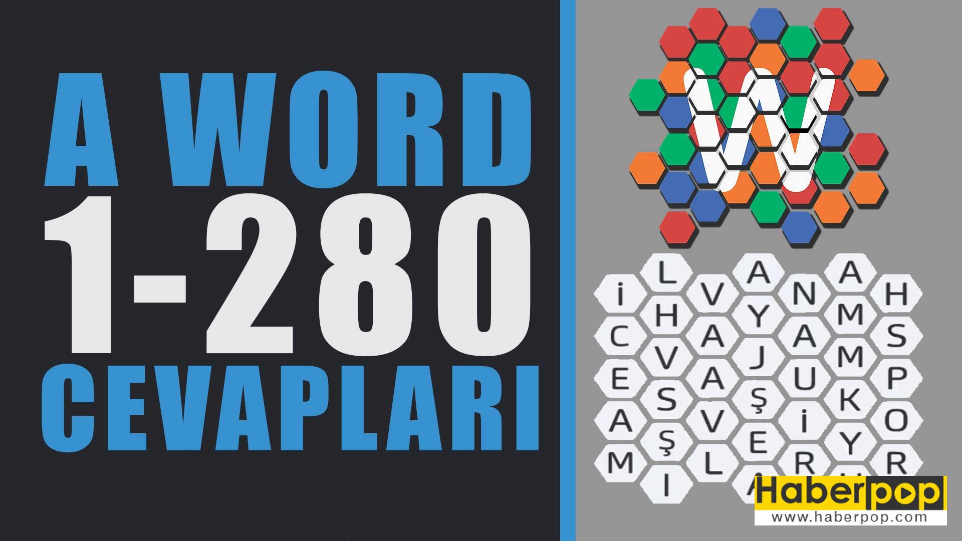 A Word Oyunu Tum Soru Ve Cevaplari Bolum Sonu Haberpop