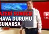 Azeri sunucu hava durumu sunarsa