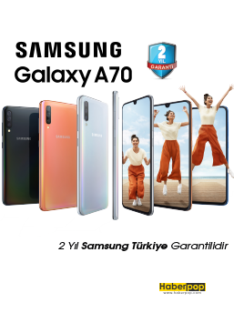 bim aktuel katalogu aktuel-14 subat-Samsung Galaxy A70 Cep Telefonu