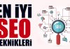 Başarılı SEO teknikleri: En iyi 18 püf noktası