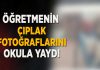 Öğretmenin çıplak resimlerini tüm okula dağıttı