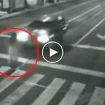 Yolun ortasında duran hayalet kameraya yakalandı iddiası