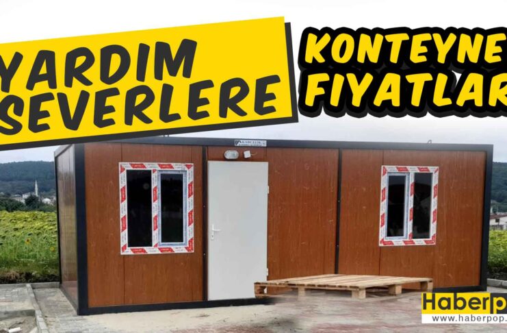 deprem konteyner