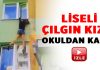 Çılgın liseli kız bakın okuldan nasıl kaçıyor