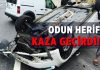 “Odun Herif” trafik kazası geçirdi