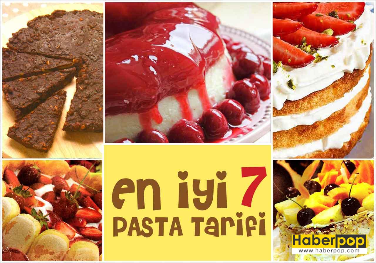 7 Kolay Pasta Tarifi Mozaik Pasta, Yaş Pasta, Nefis Bisküvili Pasta