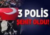 Diyarbakır’da kaza: 3 polis şehit oldu