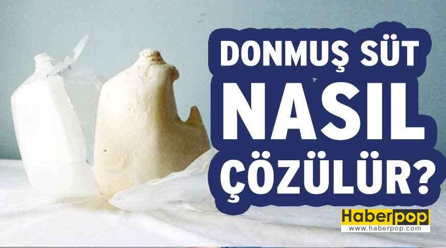 Donmus Sut Nasil Cozulur Ve Pisirilir Haberpop