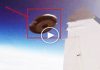 UFO görüntüsü Rus uçağının kamerasında